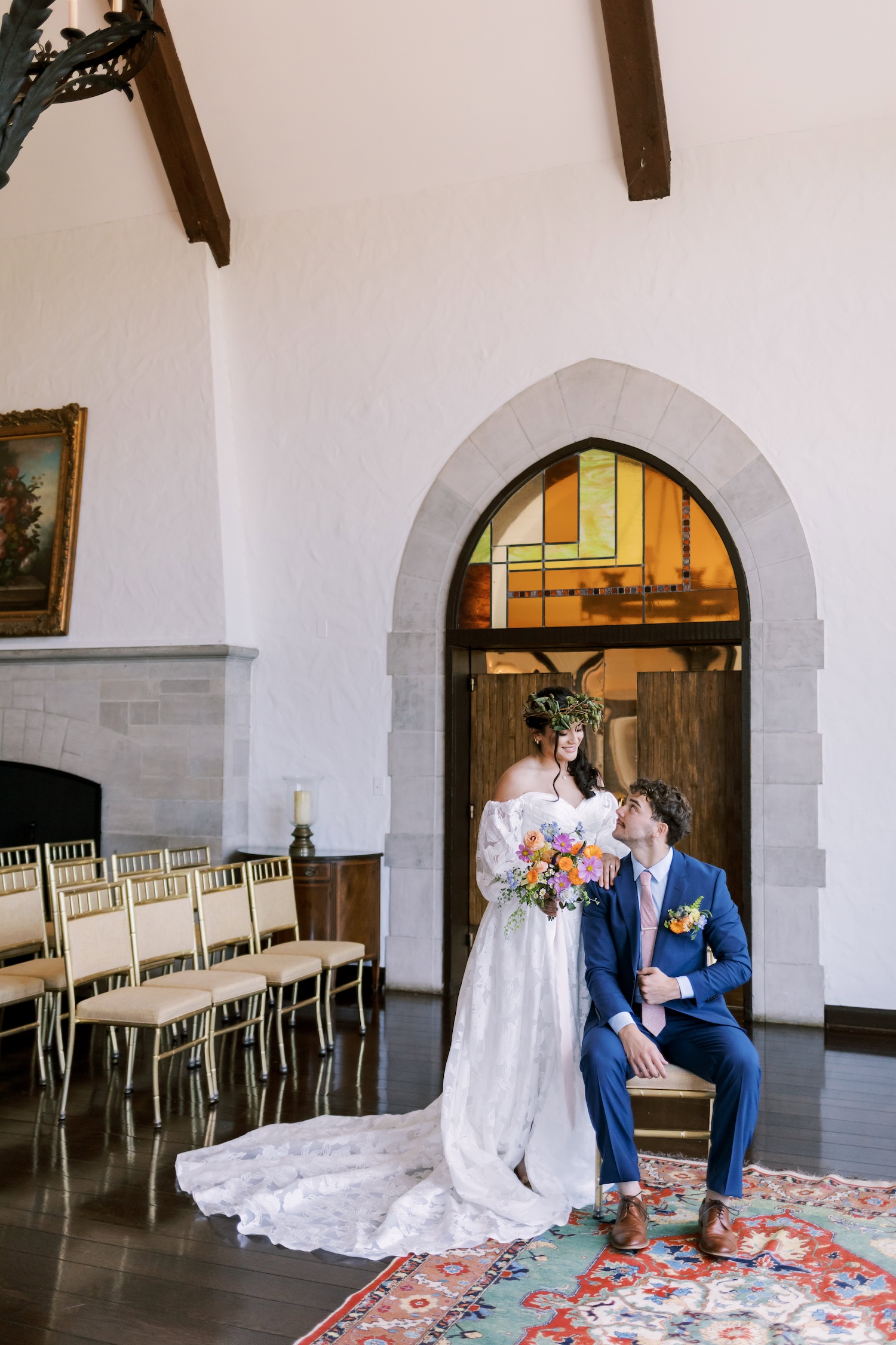 scandinavian inspired wedding photography iat oakwood country club in kansas city