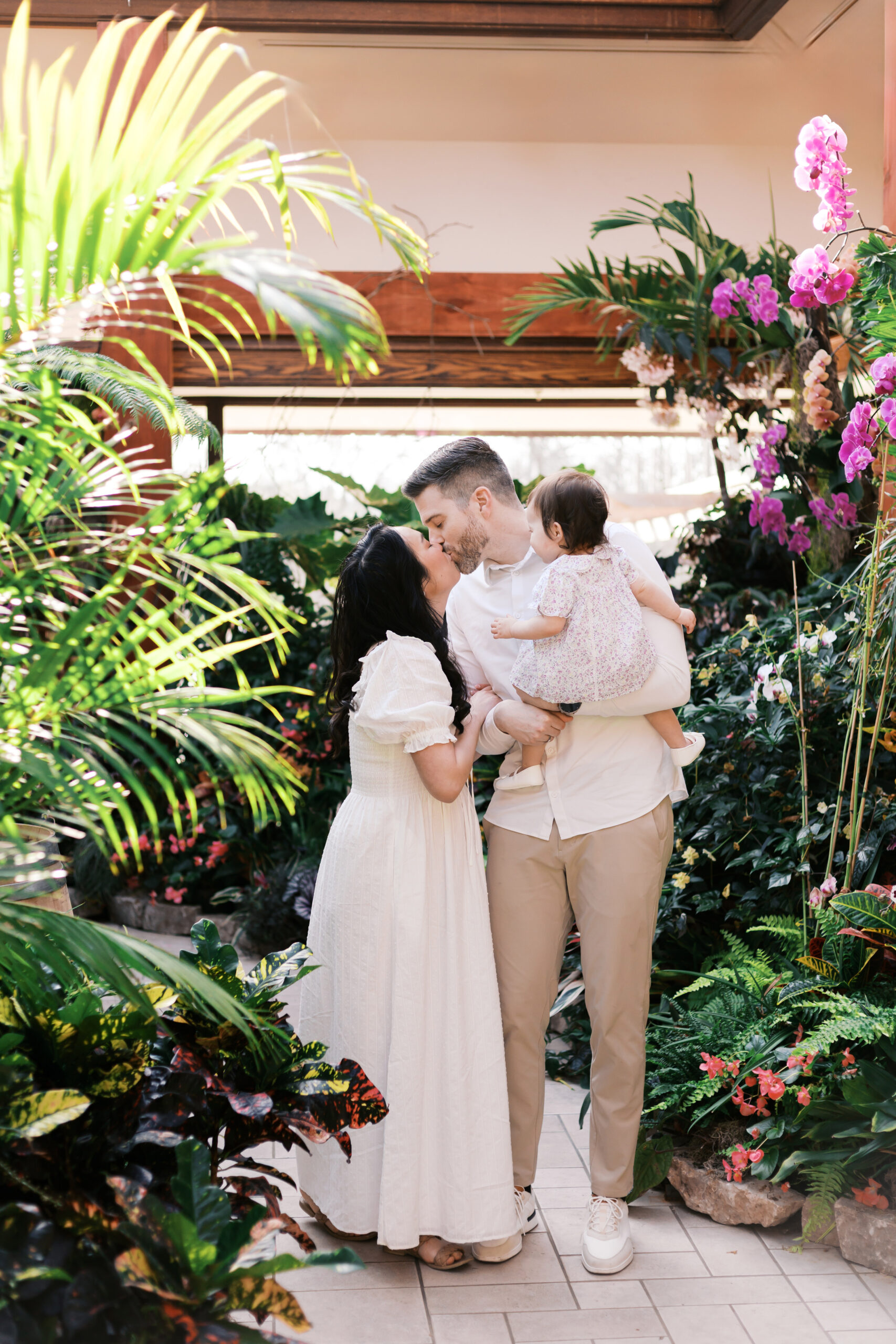 a family session at powell gardens in kansas city missouri