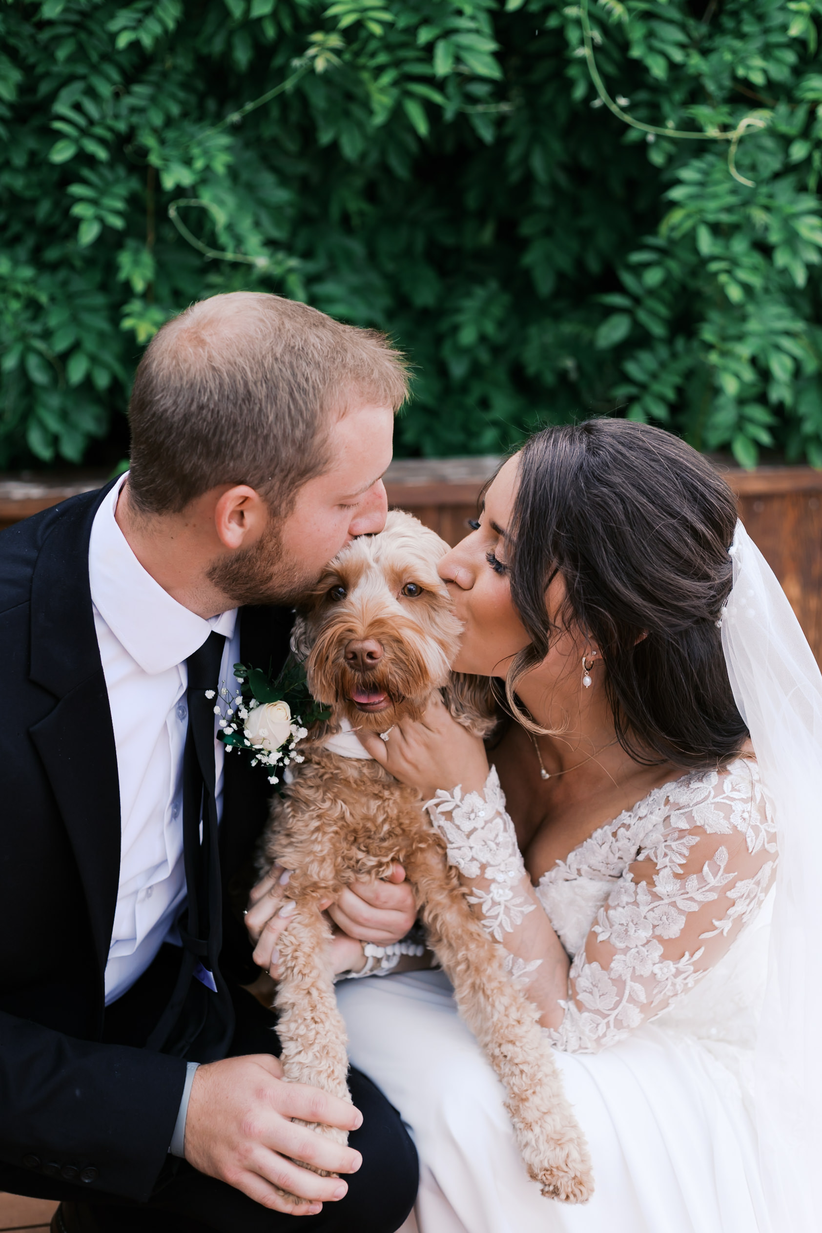 downtown lees summit wedding at the stanley