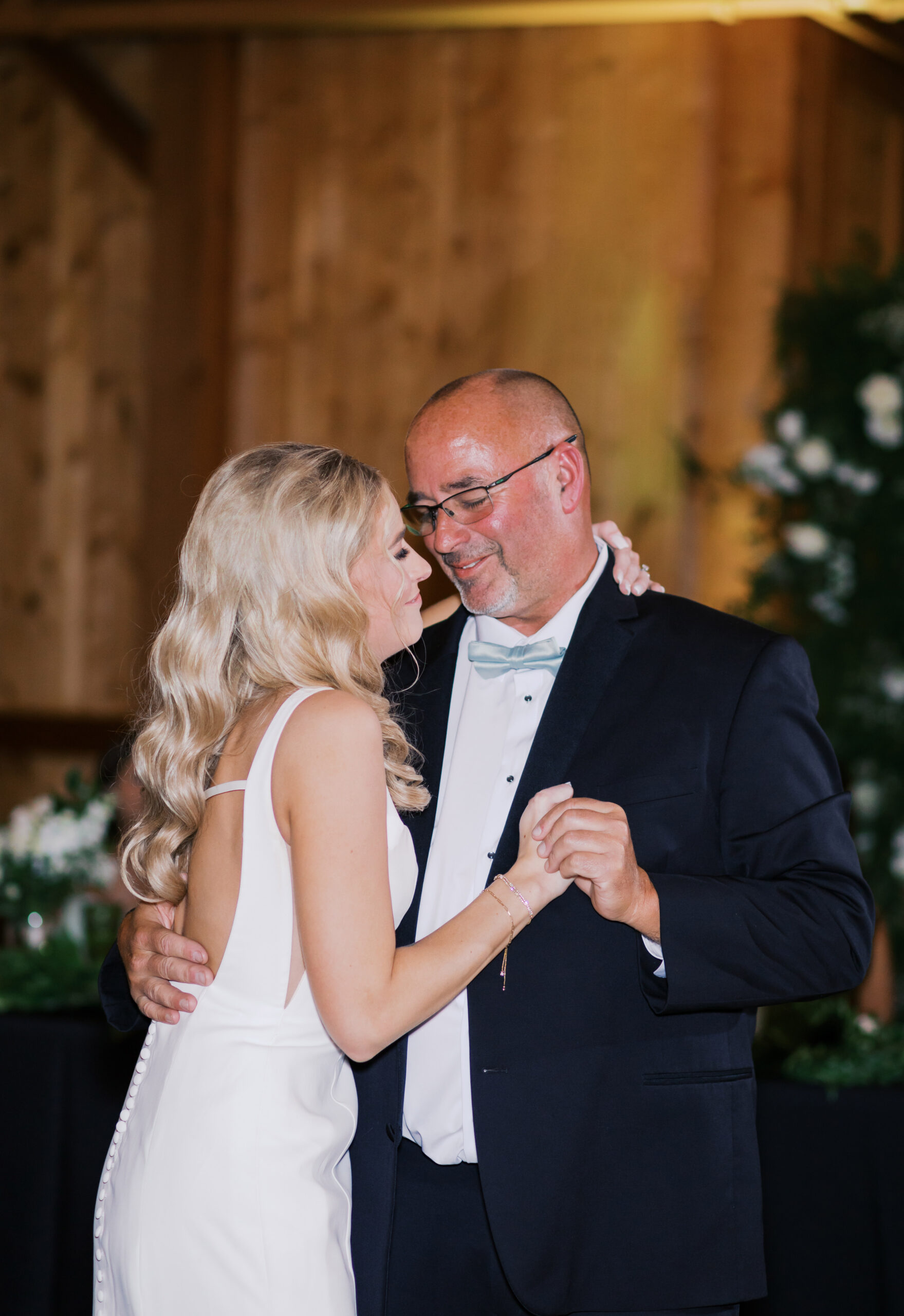 Bride and her father during their dance at Mildale Farm