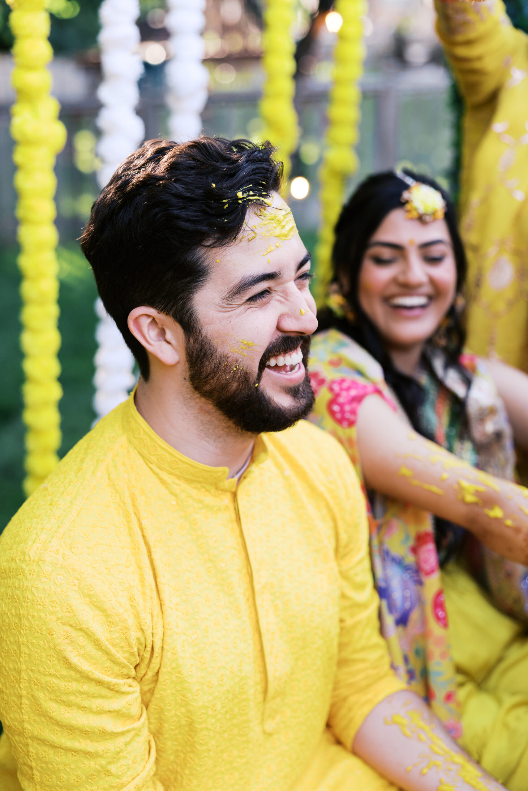 south asian indian wedding in kansas city midwest haldi