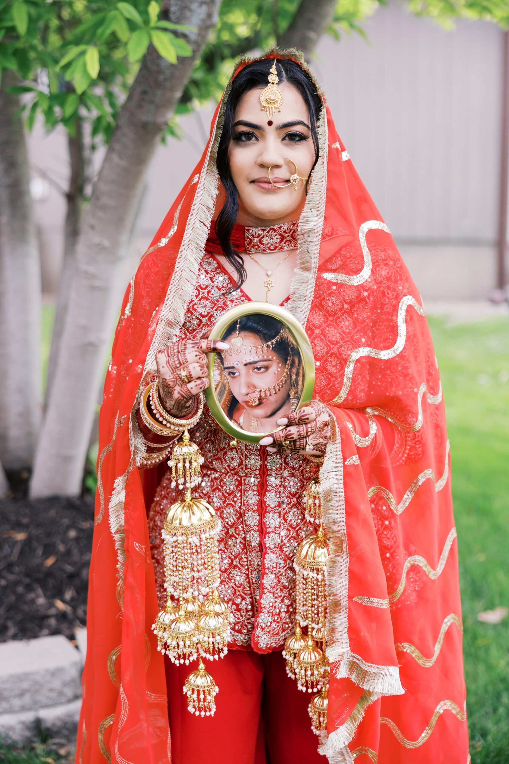 south asian indian wedding in kansas city midwest choora
