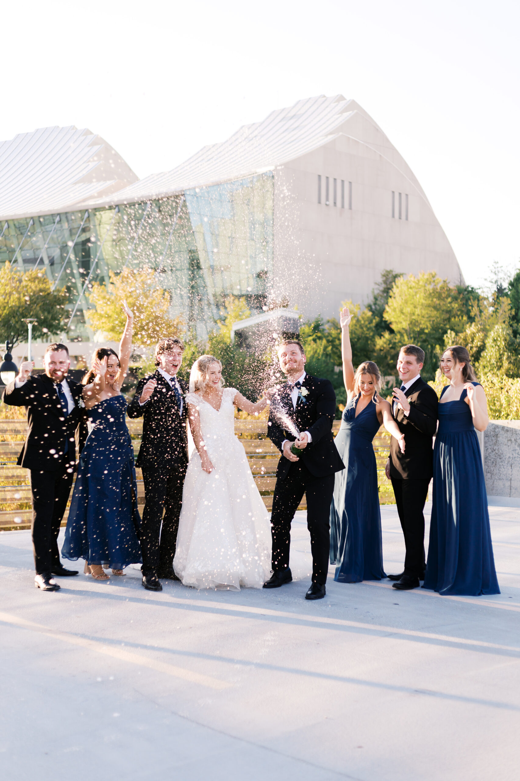 kansas city downtown wedding at the monarch room film photography